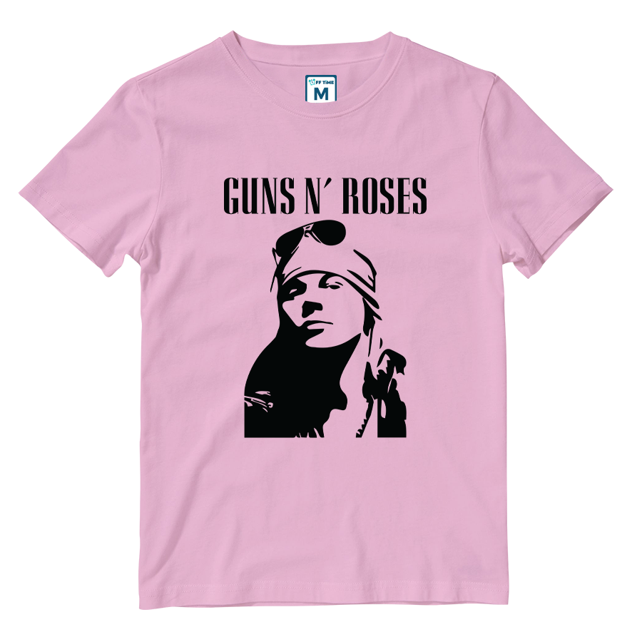 Cotton Shirt: Axl Rose Silhouette