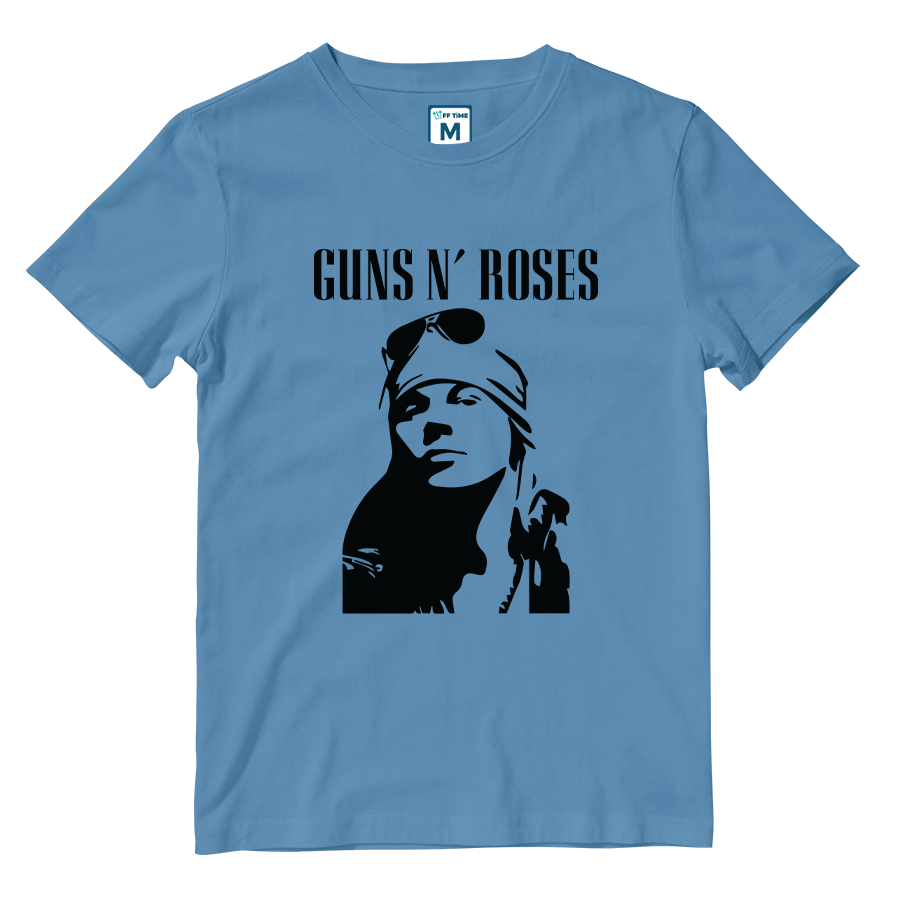 Cotton Shirt: Axl Rose Silhouette