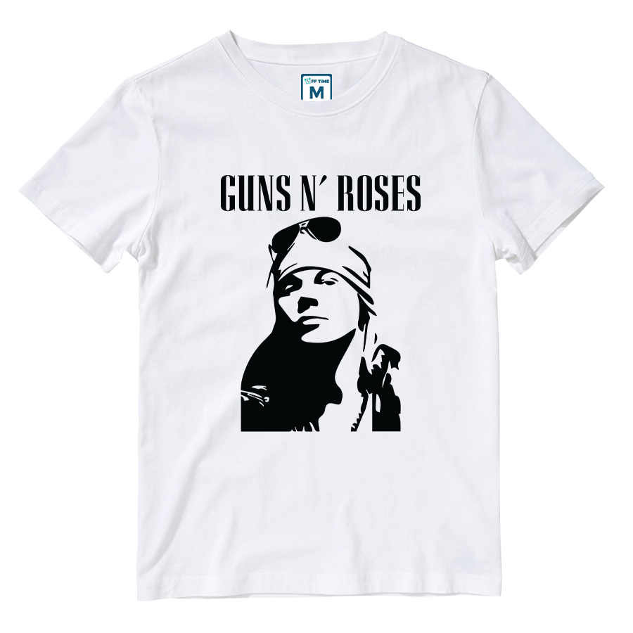 Cotton Shirt: Axl Rose Silhouette
