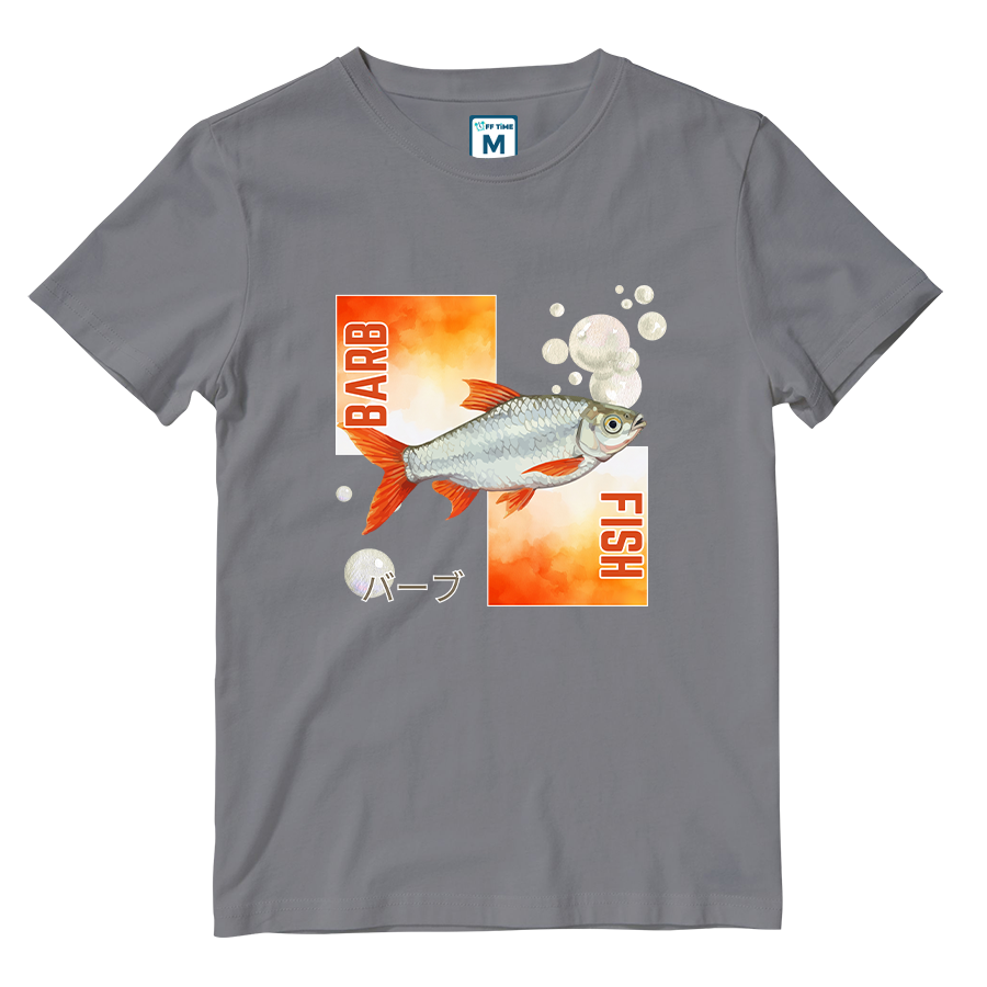 Cotton Shirt: BARB FISH