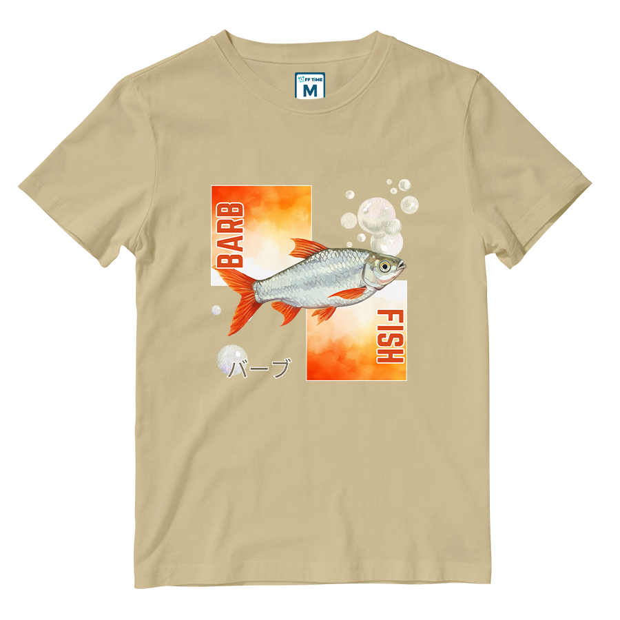 Cotton Shirt: BARB FISH