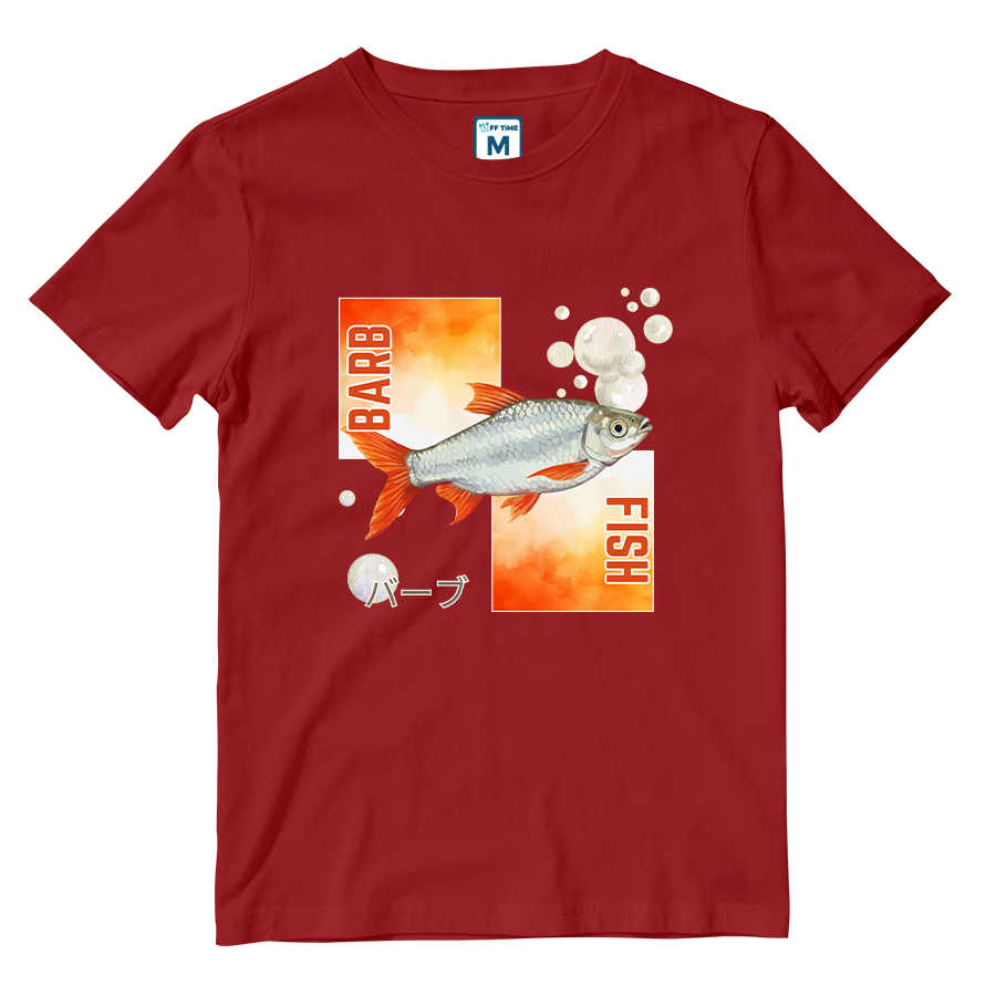 Cotton Shirt: BARB FISH