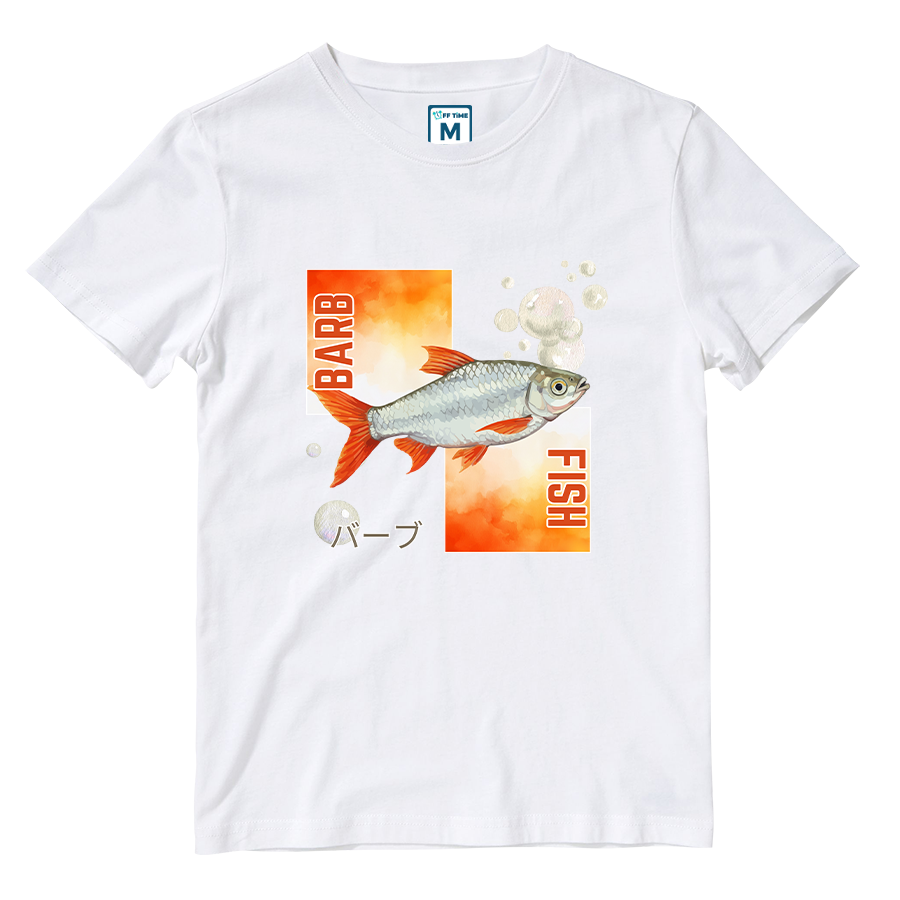 Cotton Shirt: BARB FISH