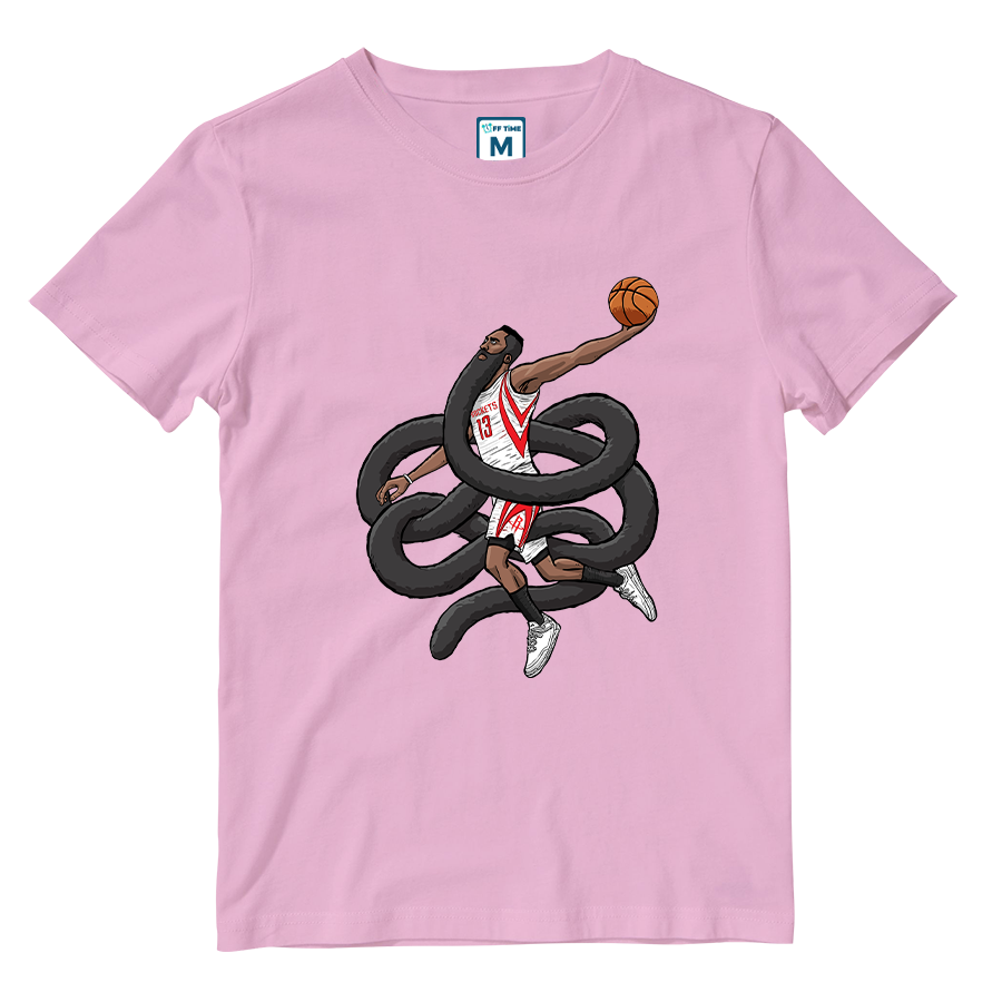 Cotton Shirt: Long Beard Harden NBA