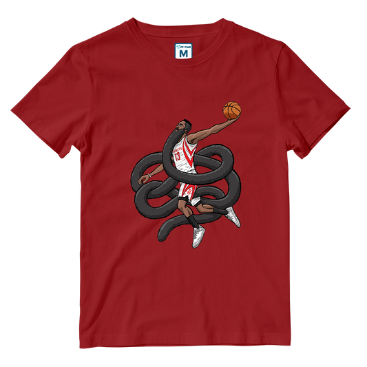 Cotton Shirt: Long Beard Harden NBA