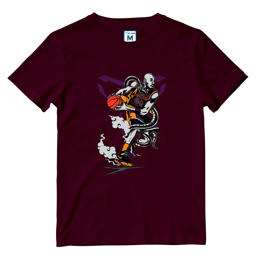 Cotton Shirt: Kobe Black Mamba NBA