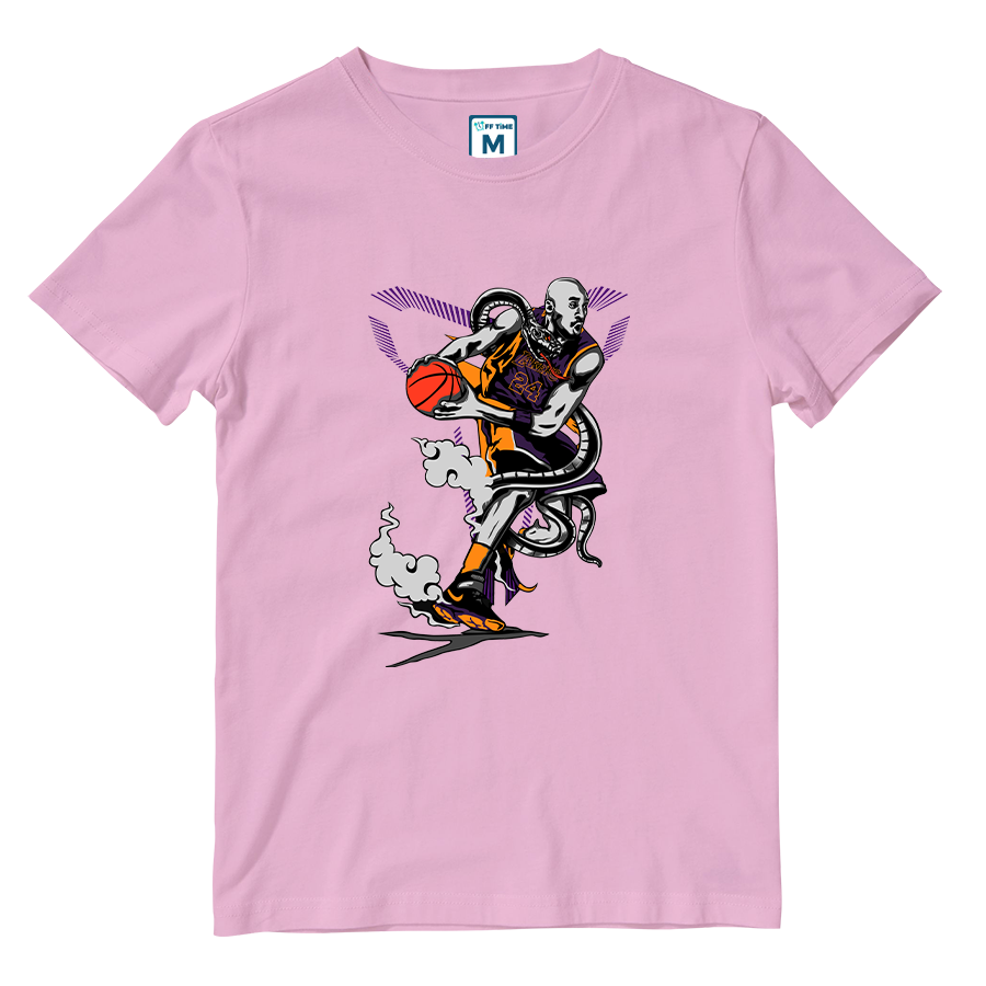 Cotton Shirt: Kobe Black Mamba NBA