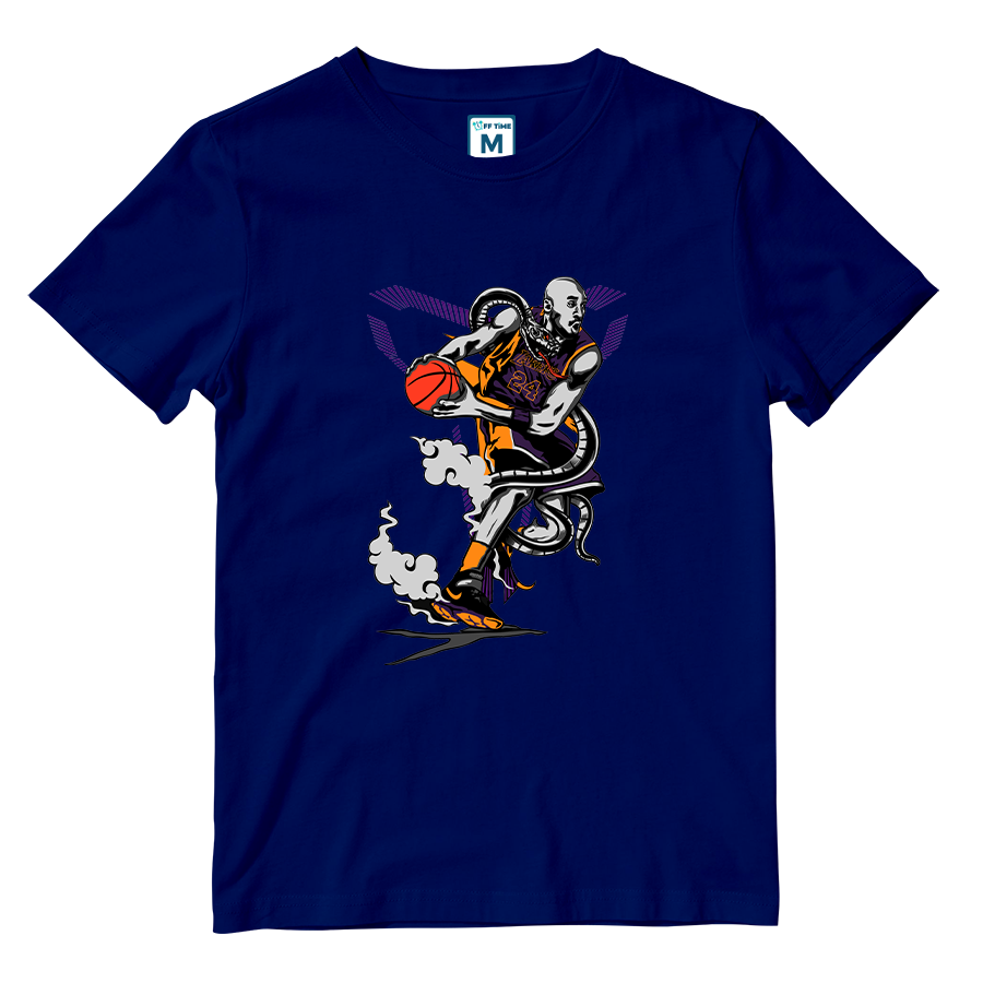 Cotton Shirt: Kobe Black Mamba NBA