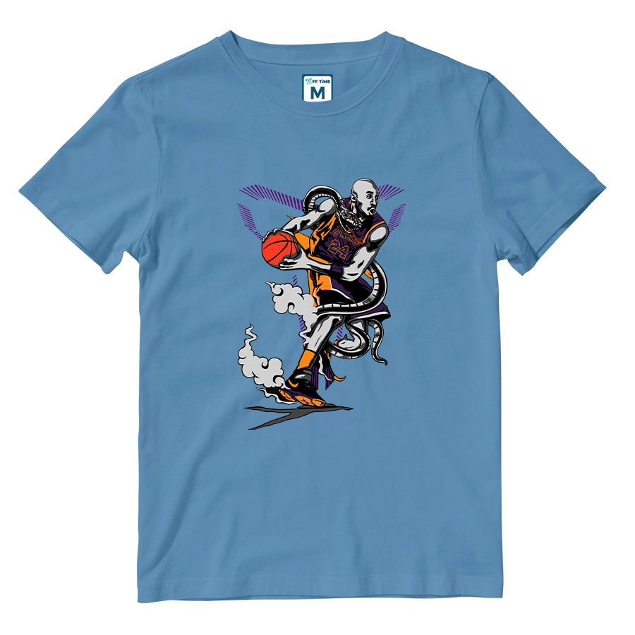 Cotton Shirt: Kobe Black Mamba NBA