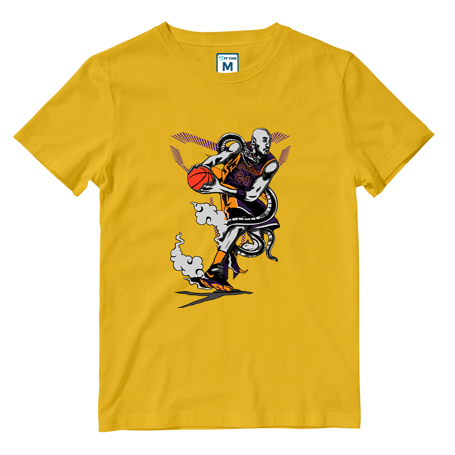 Cotton Shirt: Kobe Black Mamba NBA