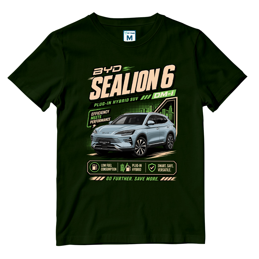 Cotton Shirt: BYD Sealion 6 Graphic