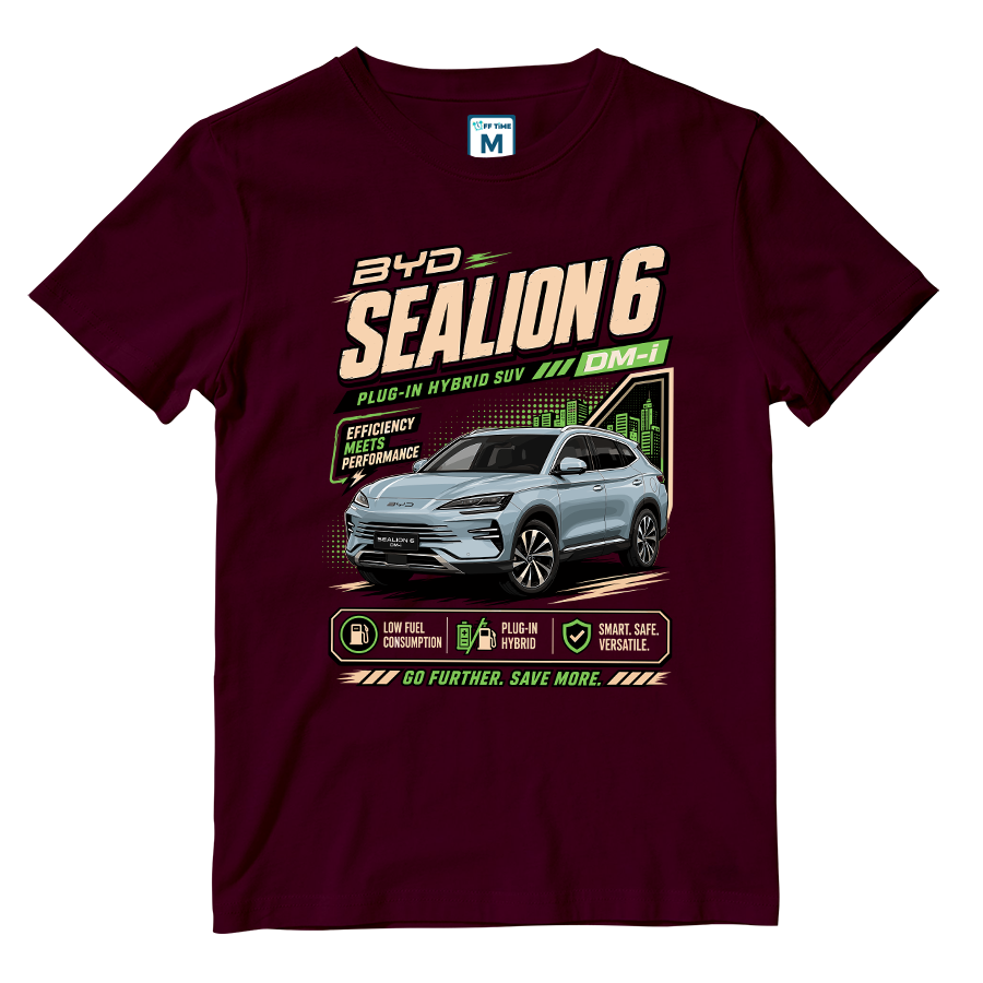 Cotton Shirt: BYD Sealion 6 Graphic