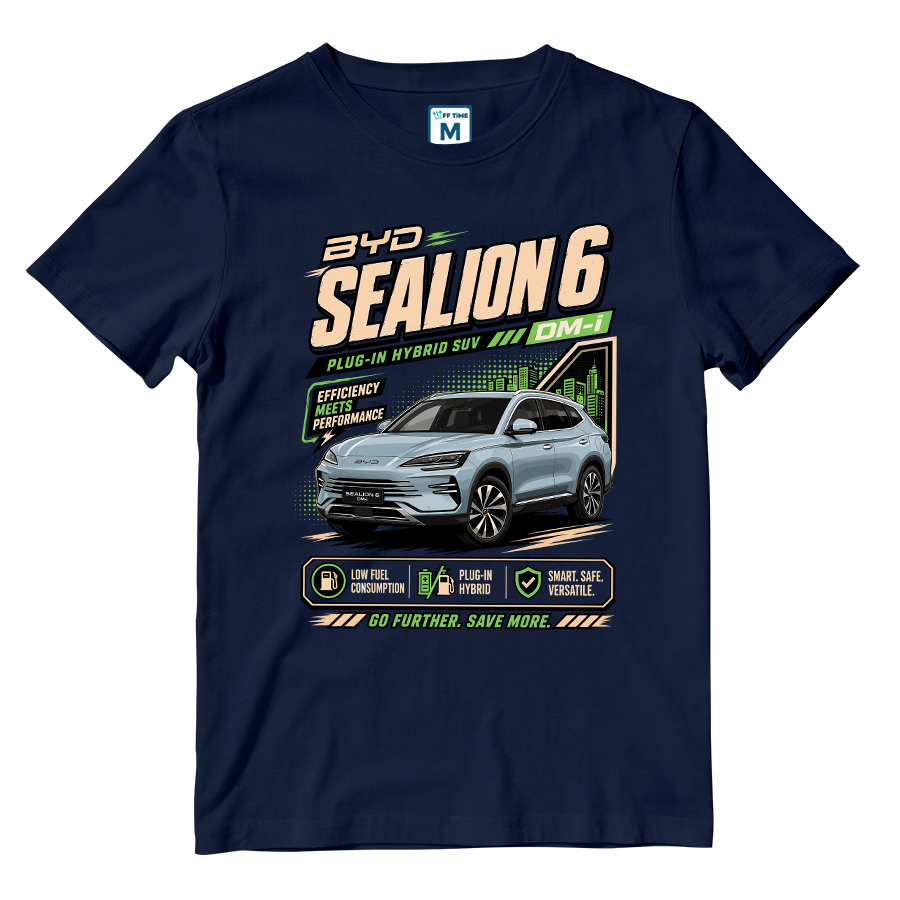 Cotton Shirt: BYD Sealion 6 Graphic