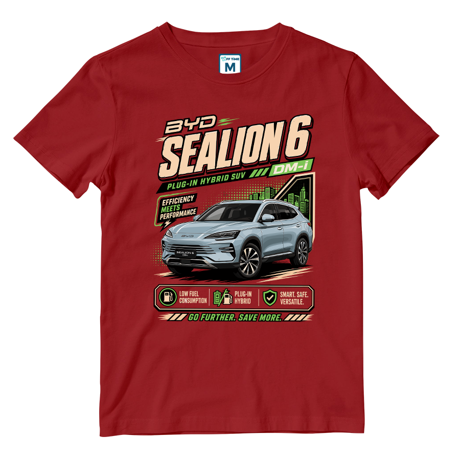 Cotton Shirt: BYD Sealion 6 Graphic