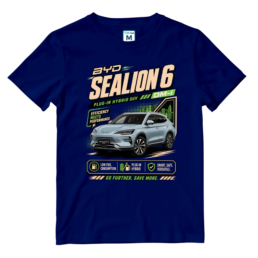 Cotton Shirt: BYD Sealion 6 Graphic