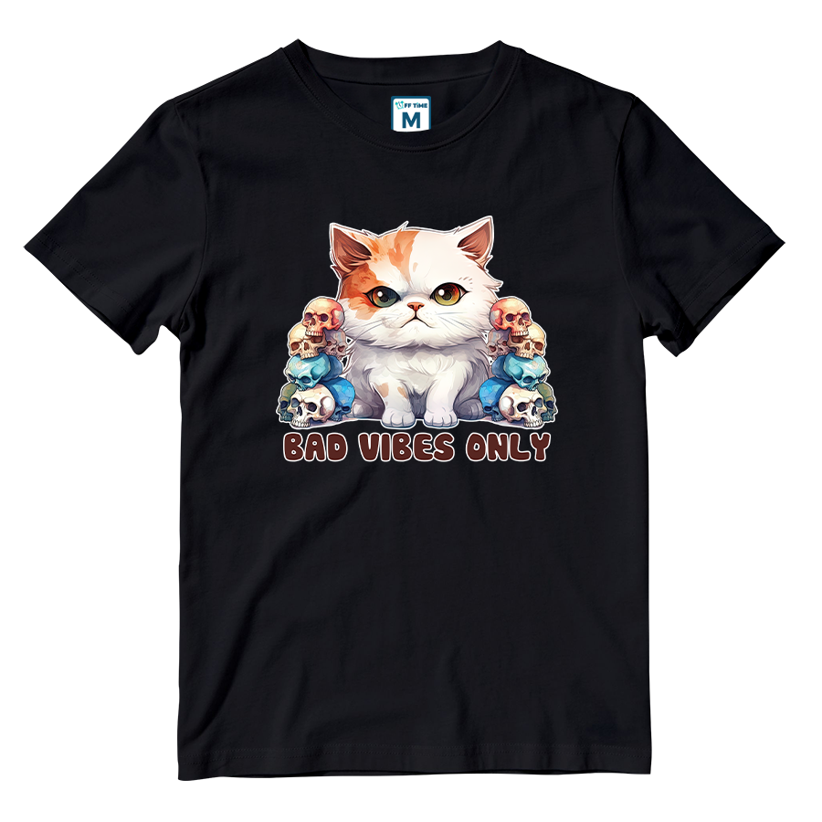 Cotton Shirt: Bad Vibes