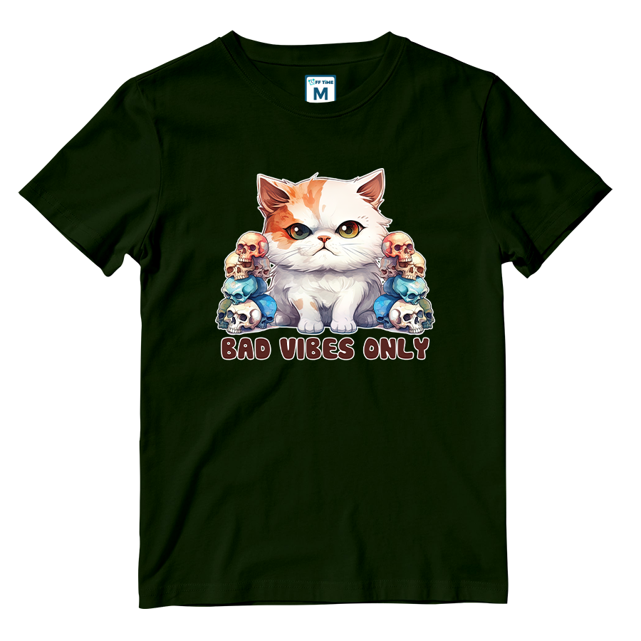 Cotton Shirt: Bad Vibes