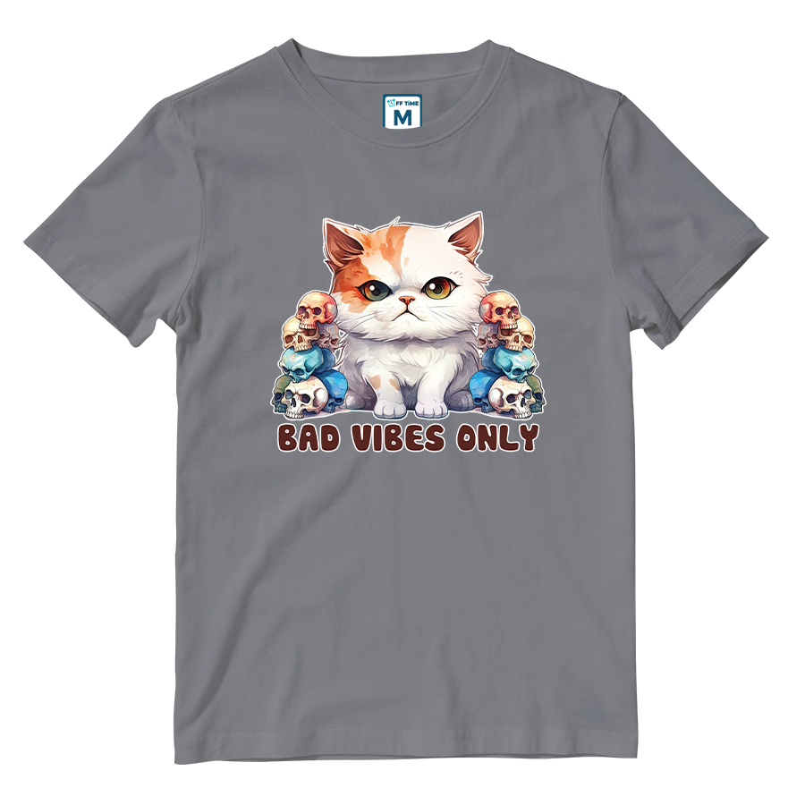 Cotton Shirt: Bad Vibes