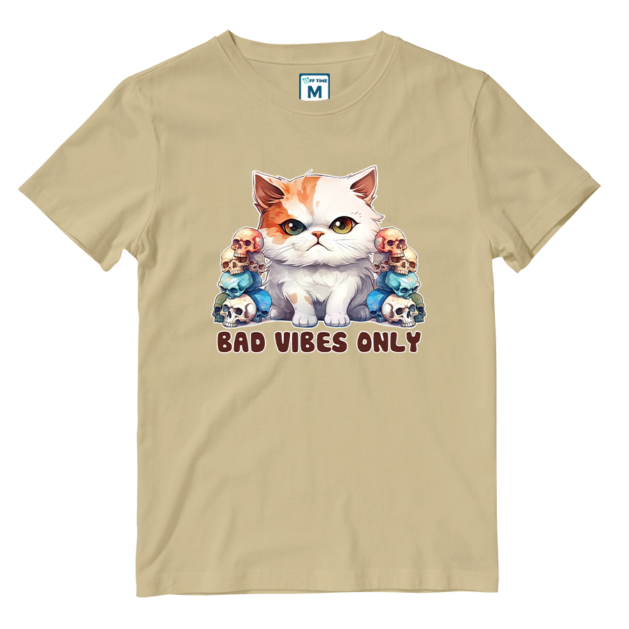 Cotton Shirt: Bad Vibes
