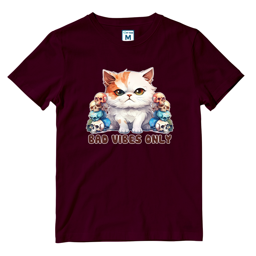 Cotton Shirt: Bad Vibes