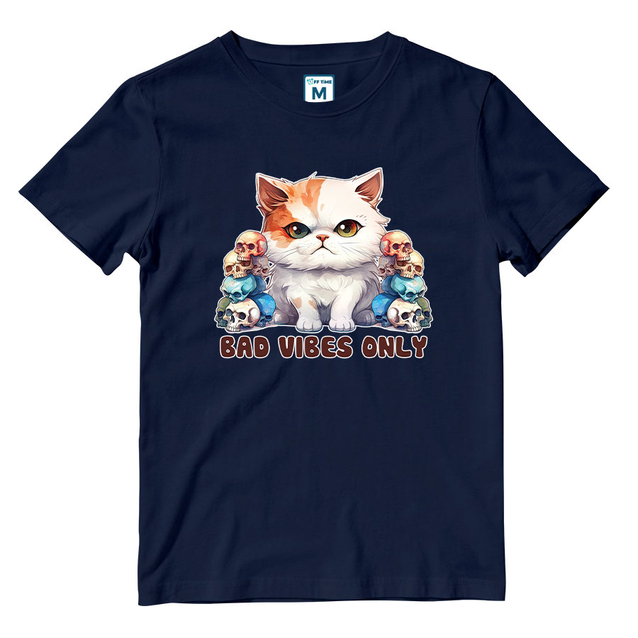 Cotton Shirt: Bad Vibes