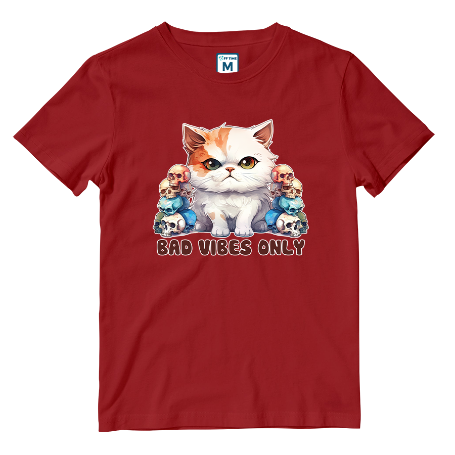 Cotton Shirt: Bad Vibes
