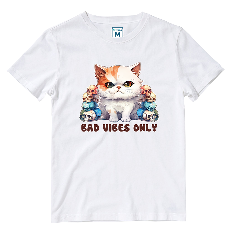 Cotton Shirt: Bad Vibes