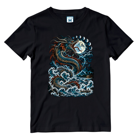 Cotton Shirt: Bakunawa Moon