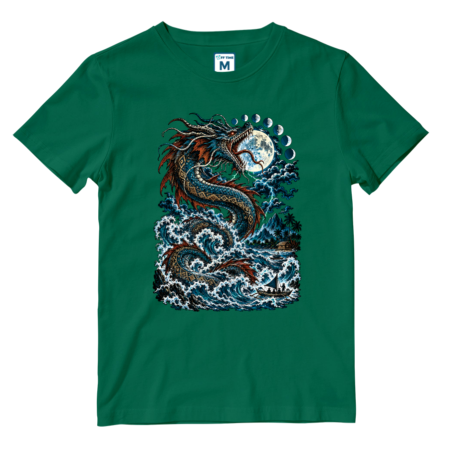 Cotton Shirt: Bakunawa Moon
