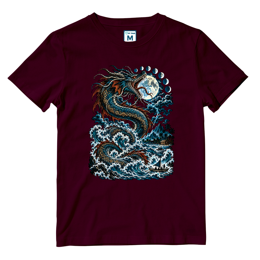 Cotton Shirt: Bakunawa Moon