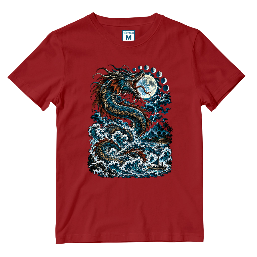 Cotton Shirt: Bakunawa Moon
