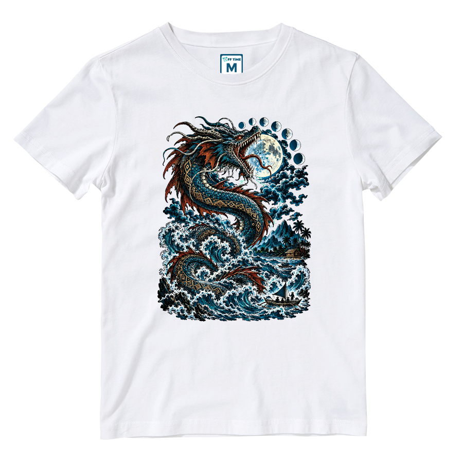 Cotton Shirt: Bakunawa Moon