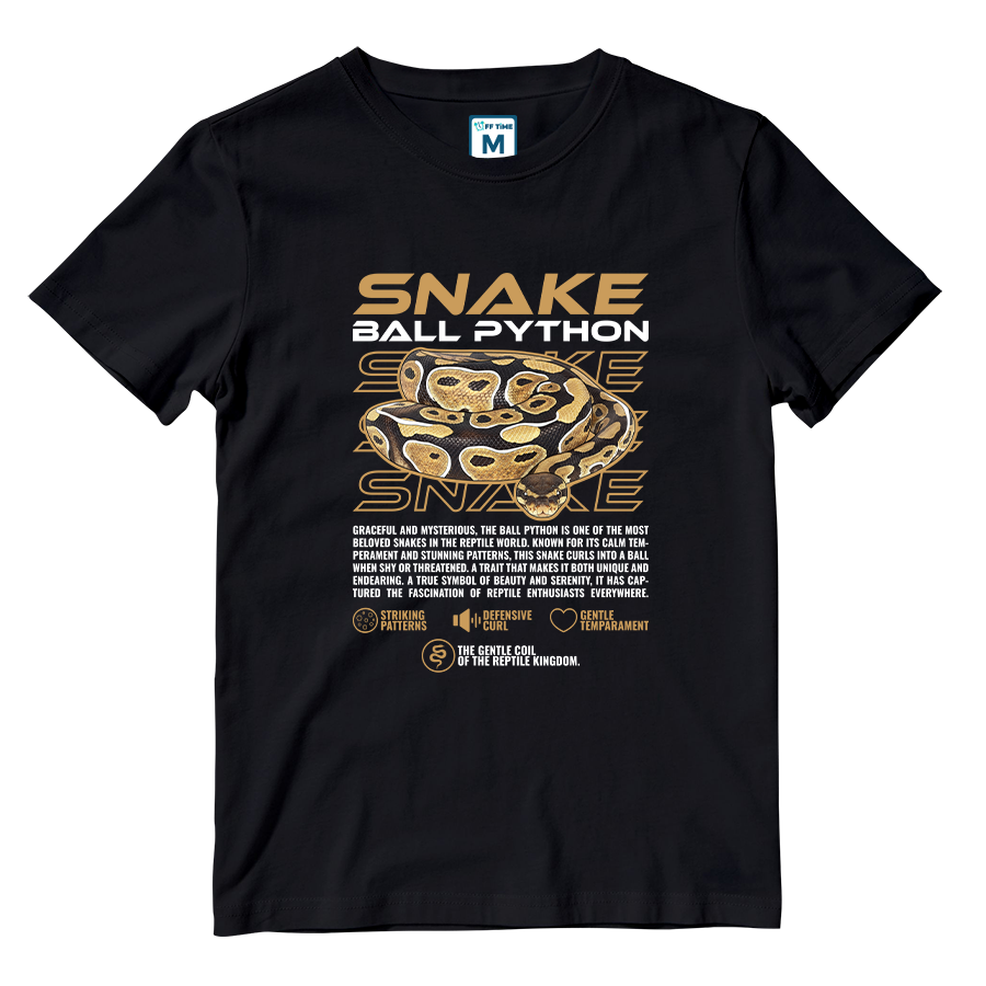 Cotton Shirt: Ball Python