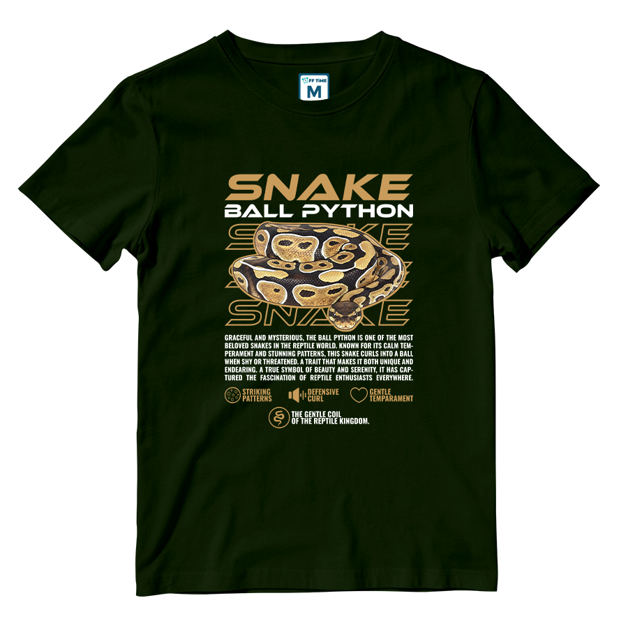 Cotton Shirt: Ball Python