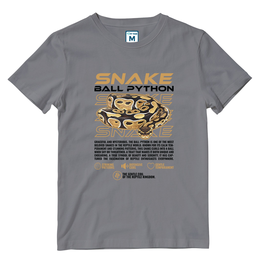 Cotton Shirt: Ball Python