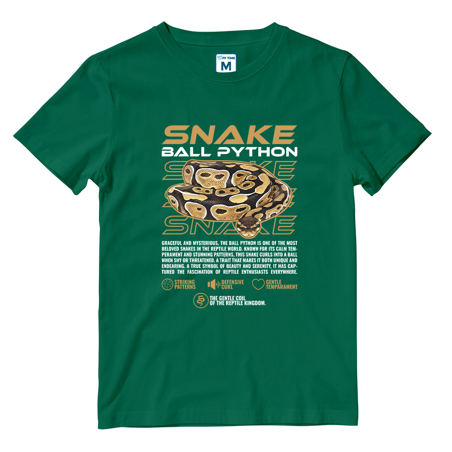 Cotton Shirt: Ball Python