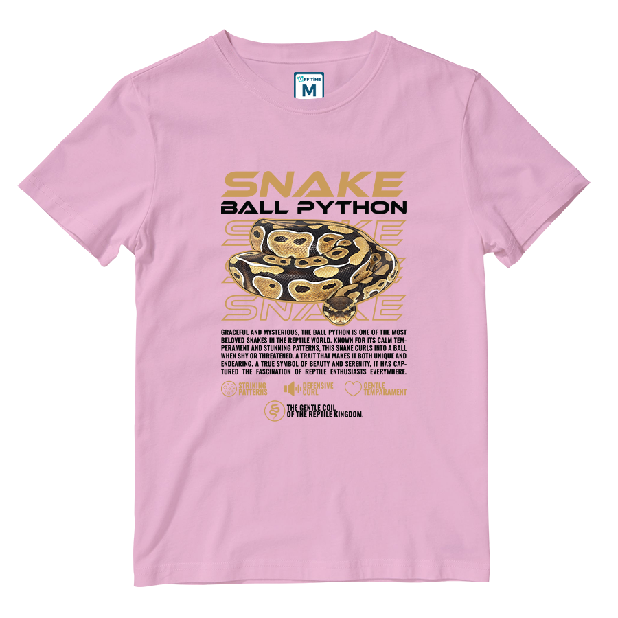 Cotton Shirt: Ball Python