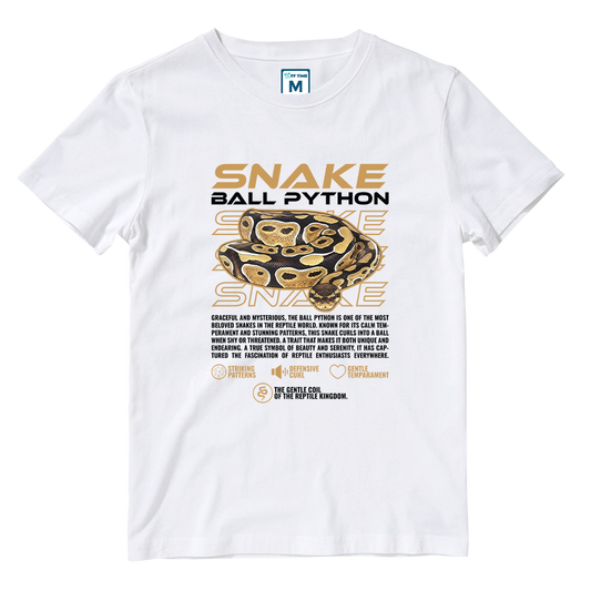 Cotton Shirt: Ball Python