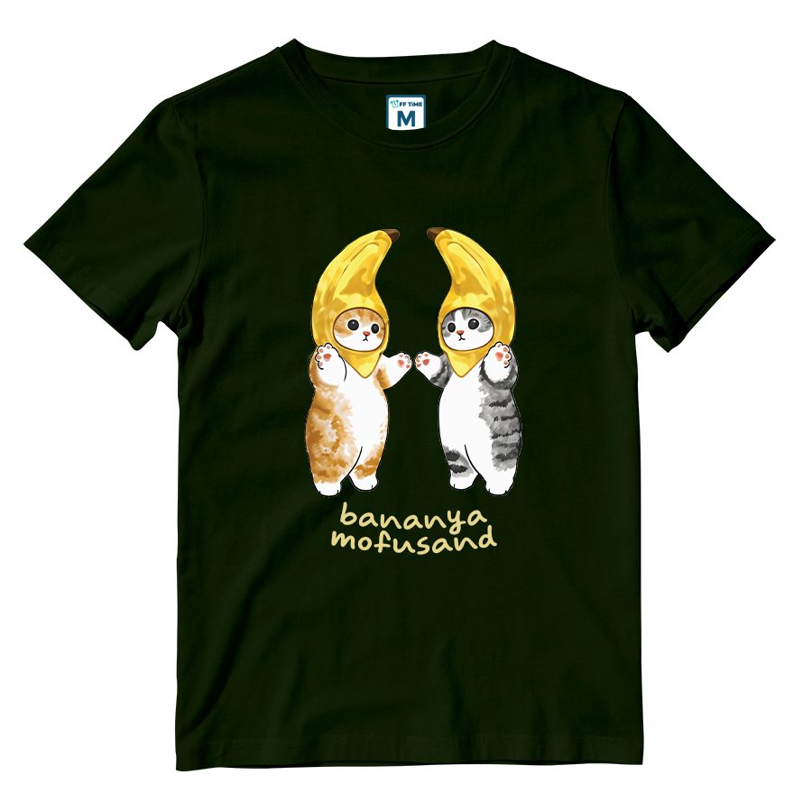 Cotton Shirt: Bananya Couple