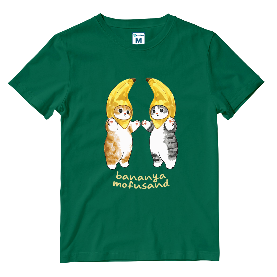 Cotton Shirt: Bananya Couple