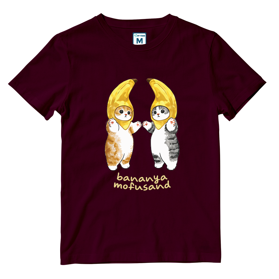 Cotton Shirt: Bananya Couple
