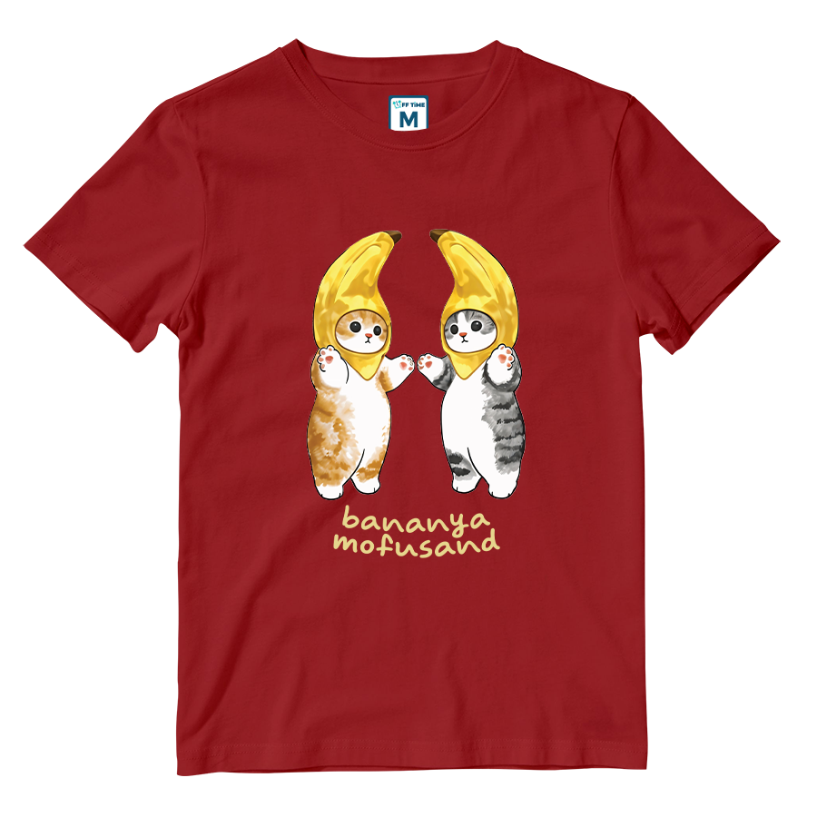 Cotton Shirt: Bananya Couple