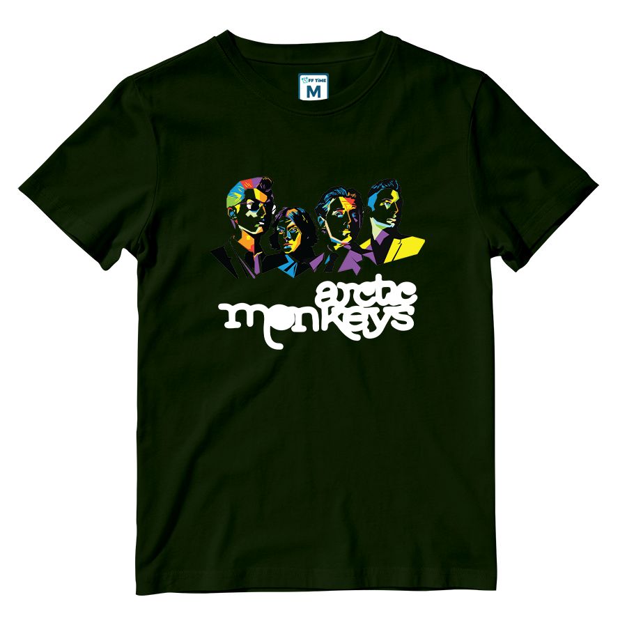 Cotton Shirt: Band Colorful