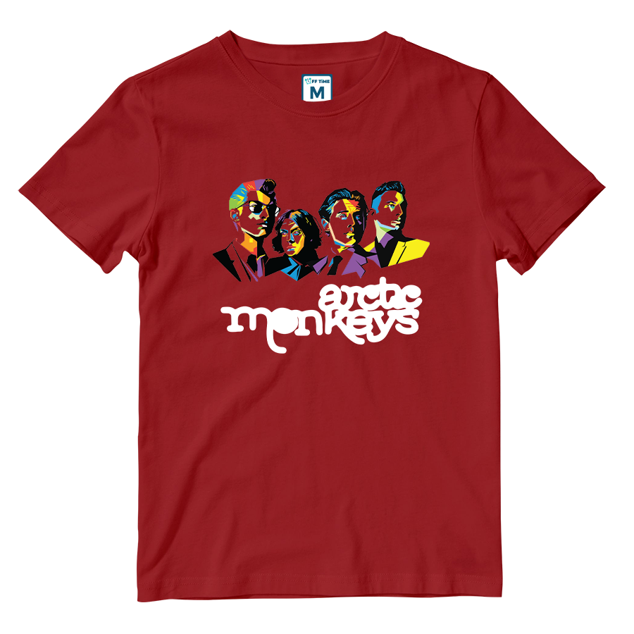 Cotton Shirt: Band Colorful