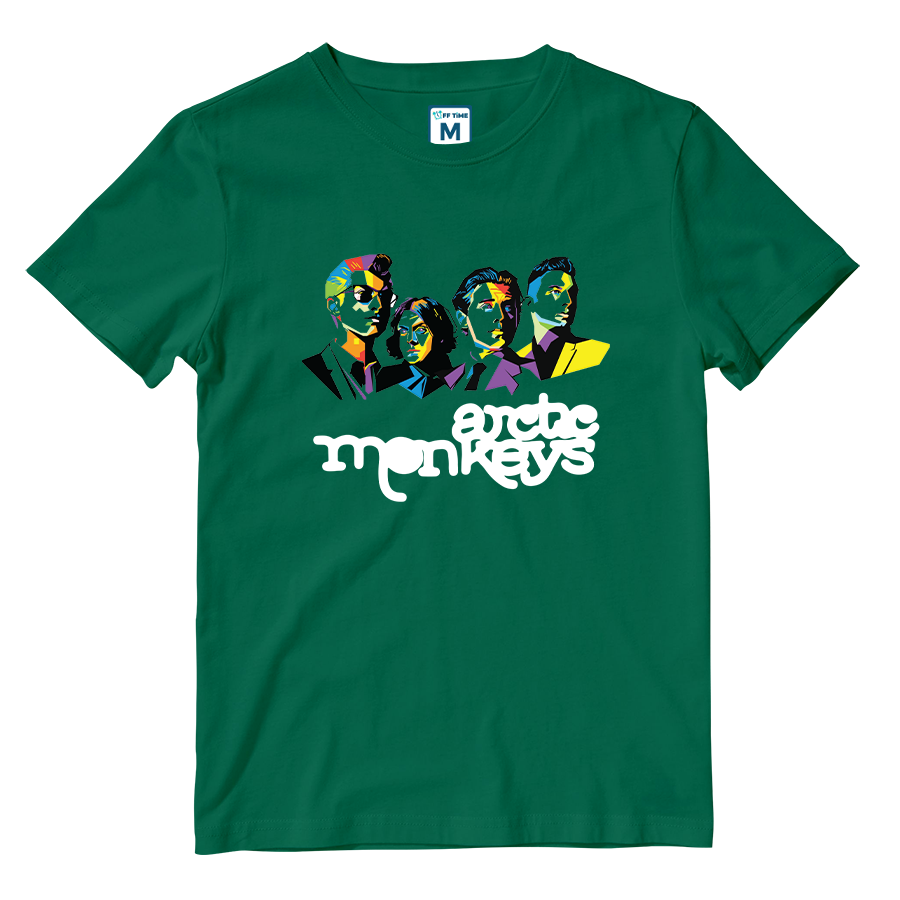 Cotton Shirt: Band Colorful