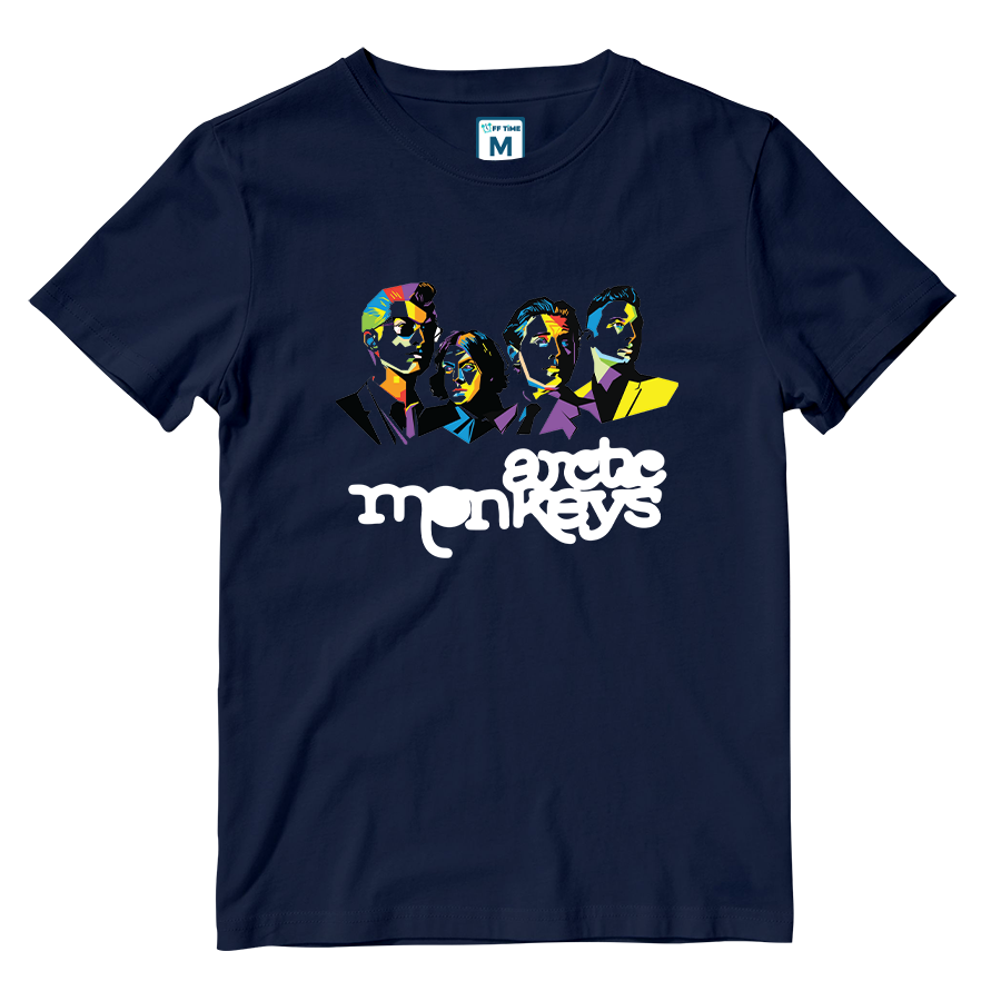 Cotton Shirt: Band Colorful