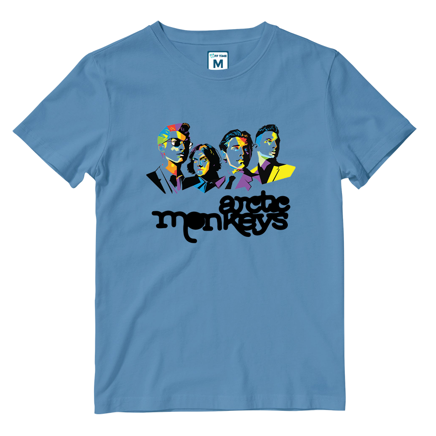 Cotton Shirt: Band Colorful