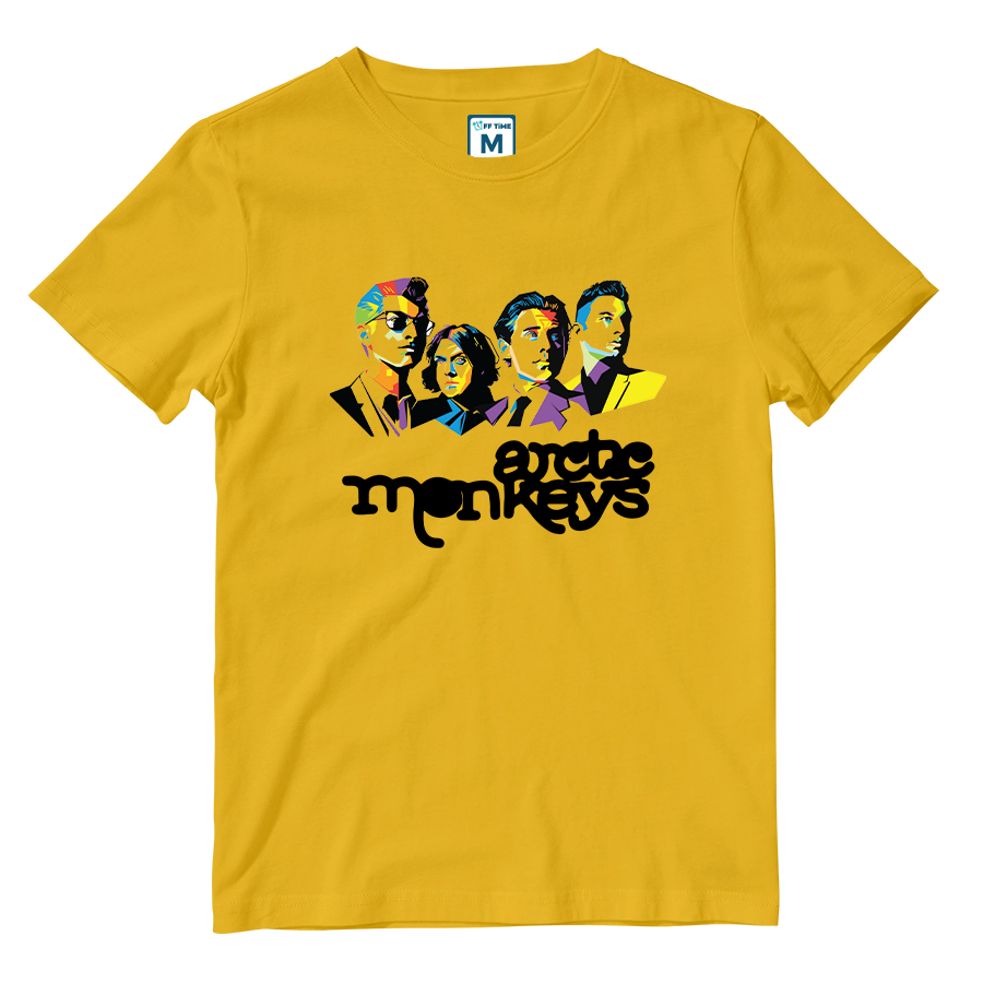 Cotton Shirt: Band Colorful