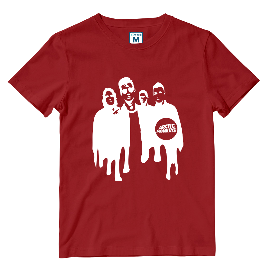 Cotton Shirt: Band Drip