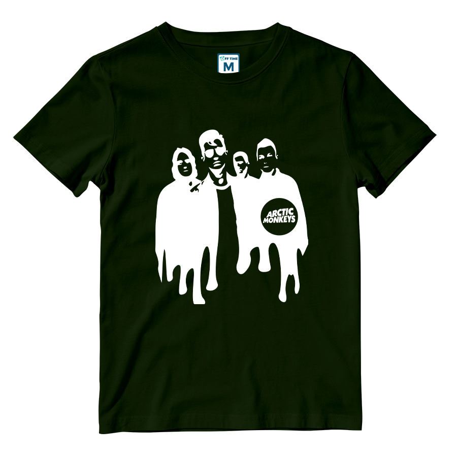 Cotton Shirt: Band Drip